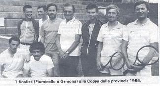 finalisti coppa provincia 1985