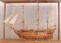 H.M.S. VICTORY, Nave ammiraglia inglese, deve la sua notoriet al fatto che fu comandata dall'ammiraglio Nelson durante la battaglia di Trafalgar, fu varata nel maggio del 1765