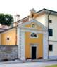 L'esterno della chiesetta restaurata